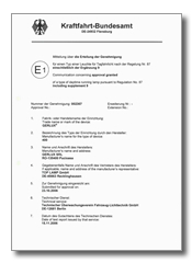 Download ECE-Zulassung Teil 1